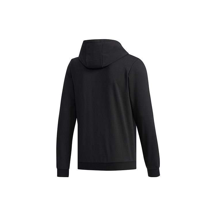 Adidas Neo Essential 3-Stripes Knit Hoodie Men Hoodie Black DW8042