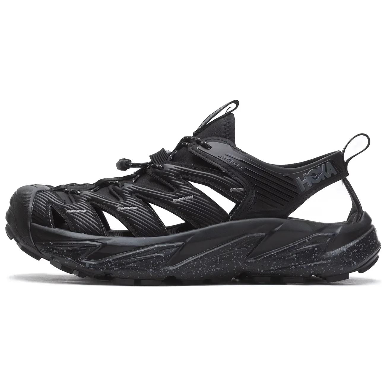 HOKA ONE ONE Hopara Kollektion Hopara Atmungsaktiv Rutschfest Grip Fluss-Trekking-Schuhe Unisex Schwarz 1123112-BCSTL 43⅓
