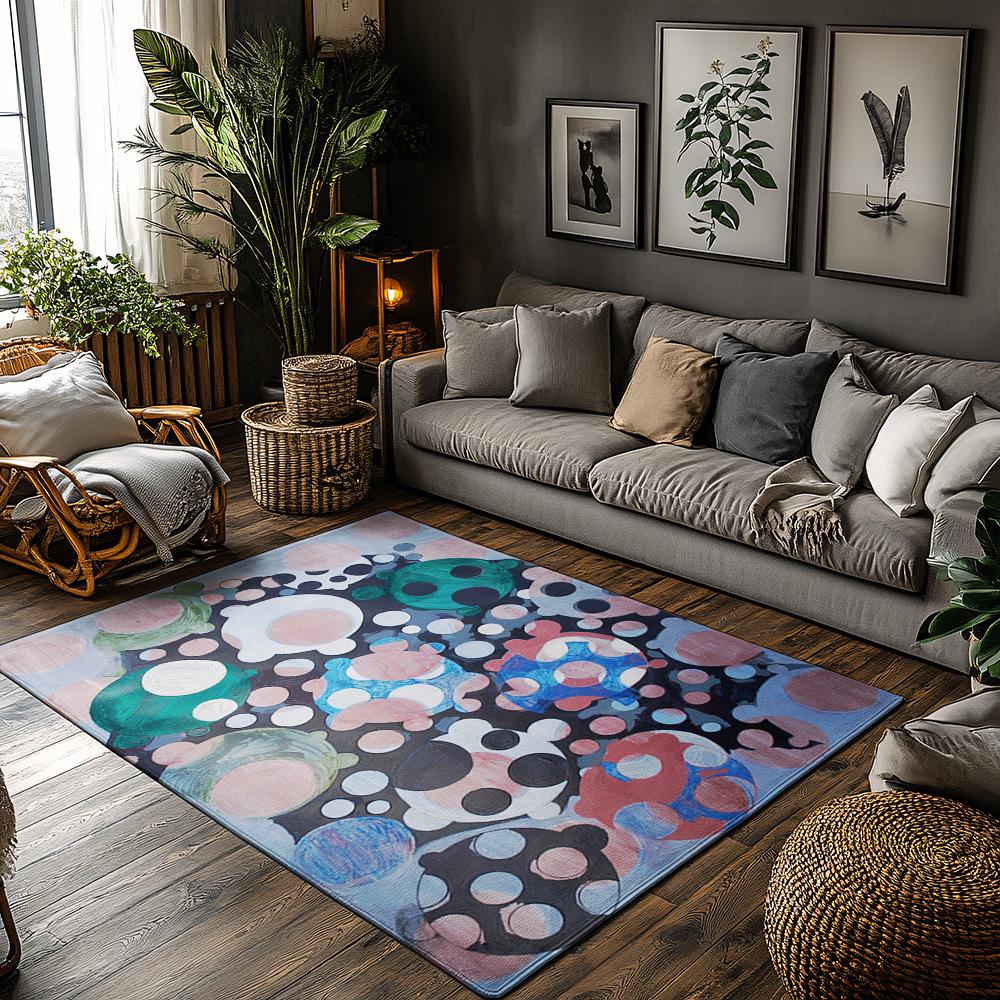 

Stylish Washable Doormat Indoor Outdoor Welcome Mat Modern Abstract Art Rug Home Decor Area Rug Non Slip Floor Mat Gifts 50x80cm