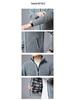 Men's Winter Stand-Up Collar Knitted Cardigan: Loose, Plus Velvet, Big Size, Fashionable, Casual Coat