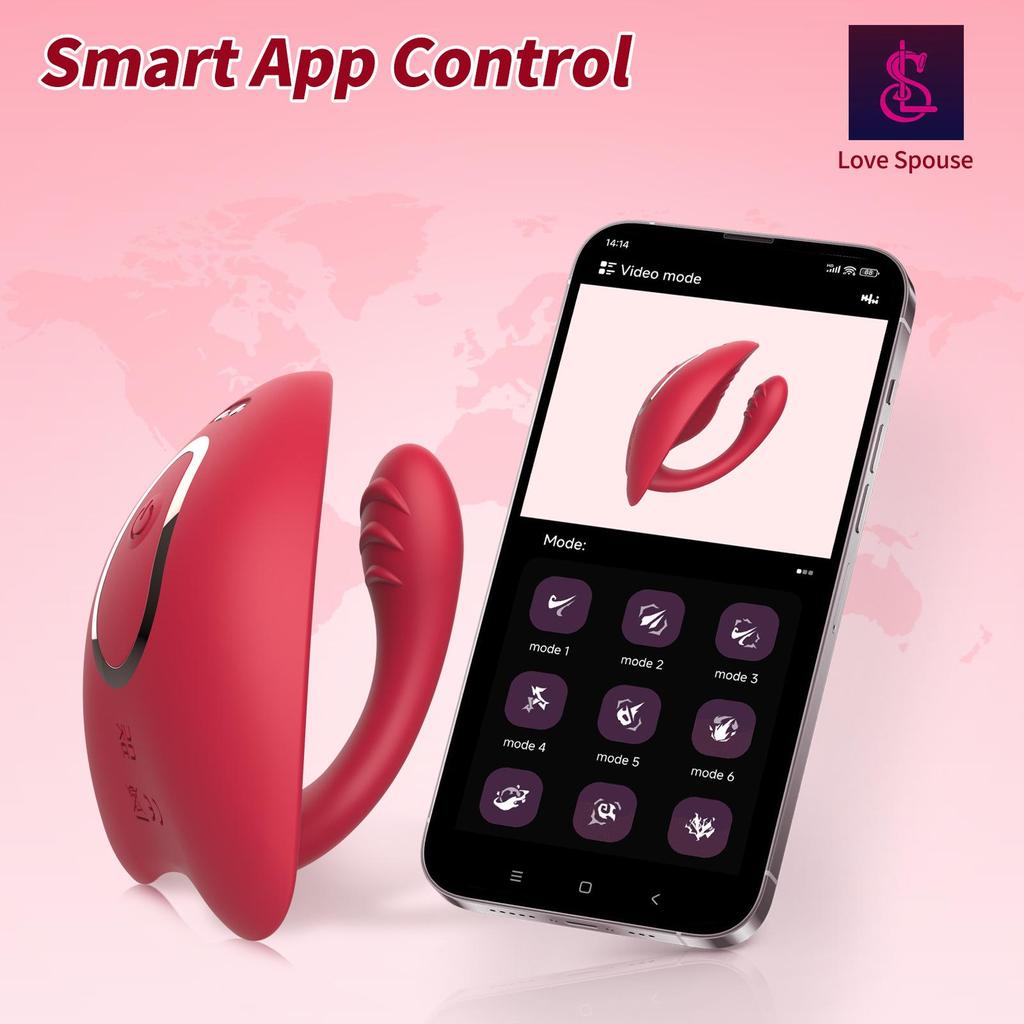 Remote-Control Wearable Vibrator with Dual Vibration for Women
