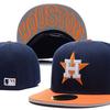 Houston Astros Sun Protection Closed-face Baseball Cap - Fully Sealed Embroidered Hat