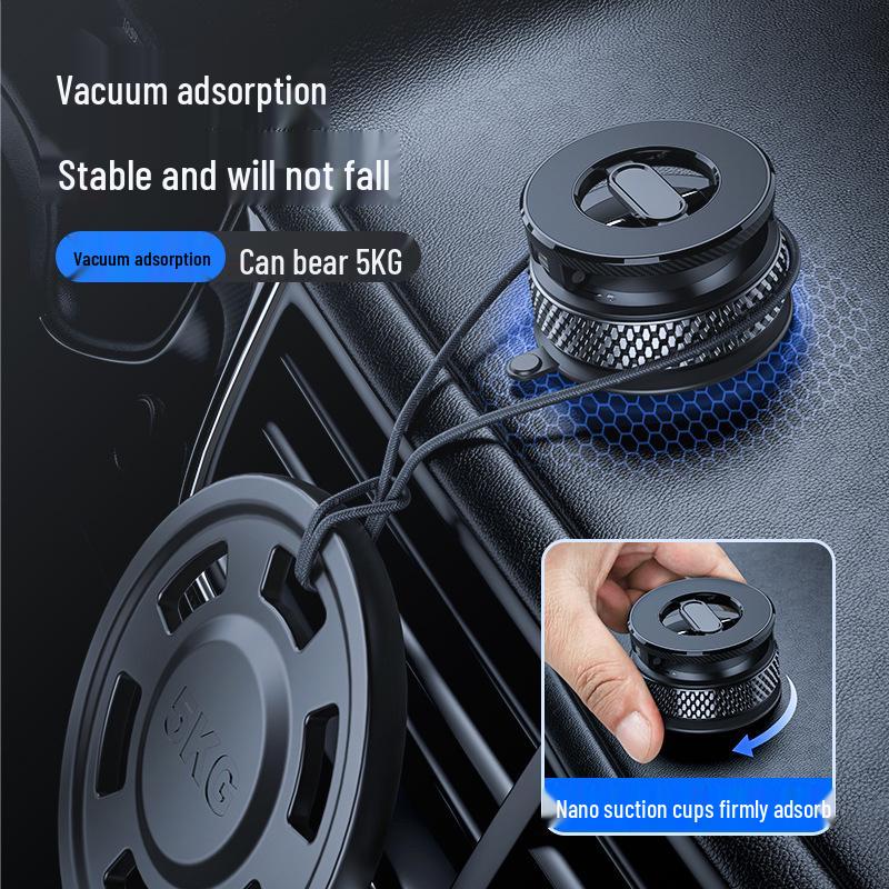 Multifunctional Rotating Folding Magnetic Car Dashboard Mount with Suction Cup for Navigation Devices