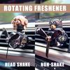 Rotating Pilot Bear Ornaments Outlet Car Air Freshener Vent Clip Perfume Airplane Fragrance Diffuser Decorations Accessories Men
