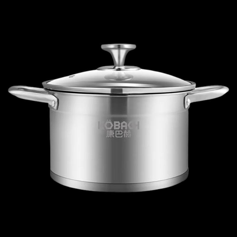 Kangbahe 22cm Stainless Steel Soup Pot