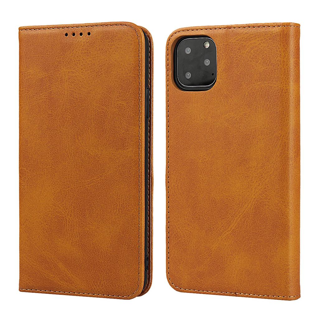Applicable To iPhone11Pro MAX Mobile Phone Case New Apple 11 Calf Pattern Leather Case Apple X Flip Case