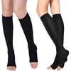MOOKISOO Set of Compression Moderate Loose No Toe Compression Sleep High Below the Work Leg Care While Compression Socks for Men and Plus Sizes and