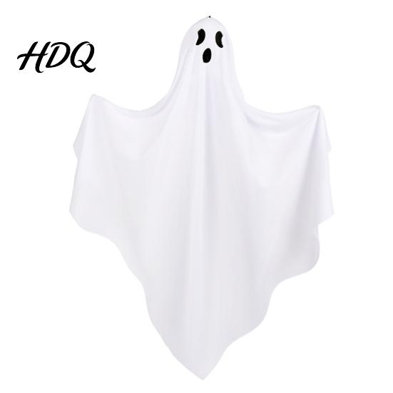 Wind-swaying Ghost Decoration Halloween Hanging Outdoor Decoration Cute Flying White for Stage