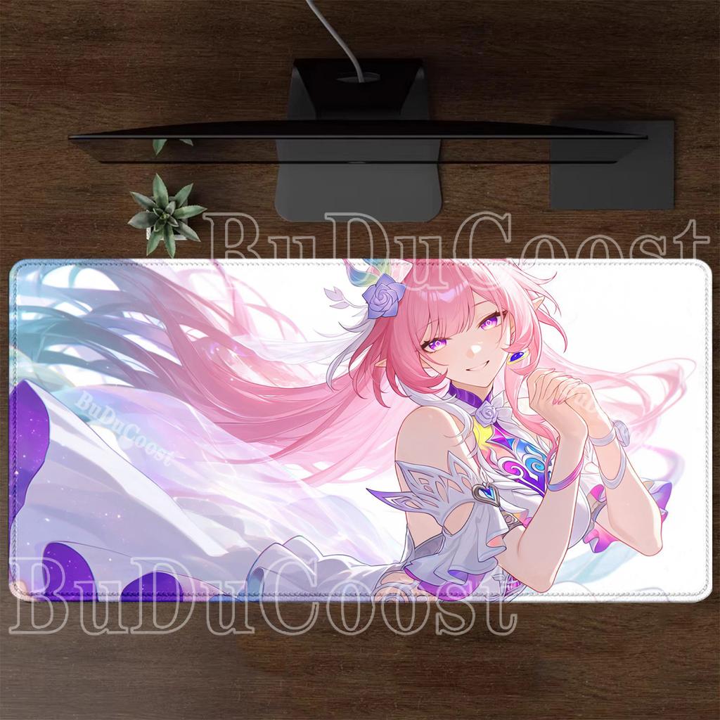 Cyrene Honkai Star Rail HSR Mousepad Anime Girl HD Printing Keyboard Mouse Pad Gaming 900x400mm Office Accessories XXL Desk Mat