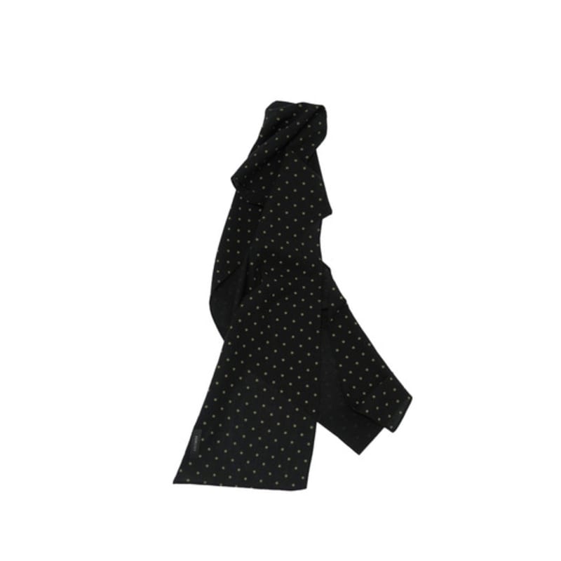 KOOKEESEE Little Star Long Scarf (black)