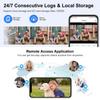 LS VISION 5K 10MP Wifi IP Camera 10X Zoom Dual Lens Outdoor PTZ Security Camera Auto Tracking Smart Home CCTV Cam 360° Video Surveillance