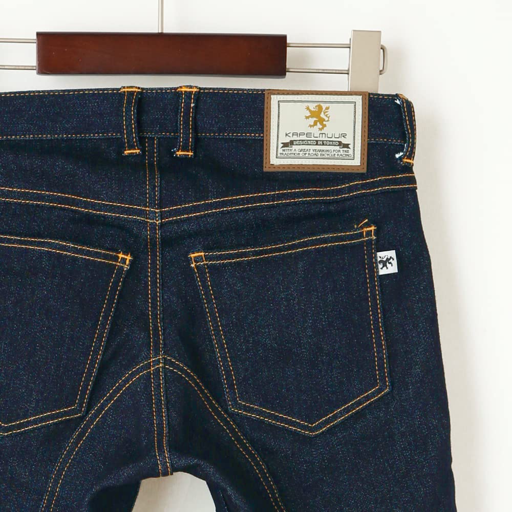 Kapelmuur Casual Stretch Size 34 To Japanese Size Women's Pants, High-Tension Denim, Indigo, Kplp038, (Equivalent XS)