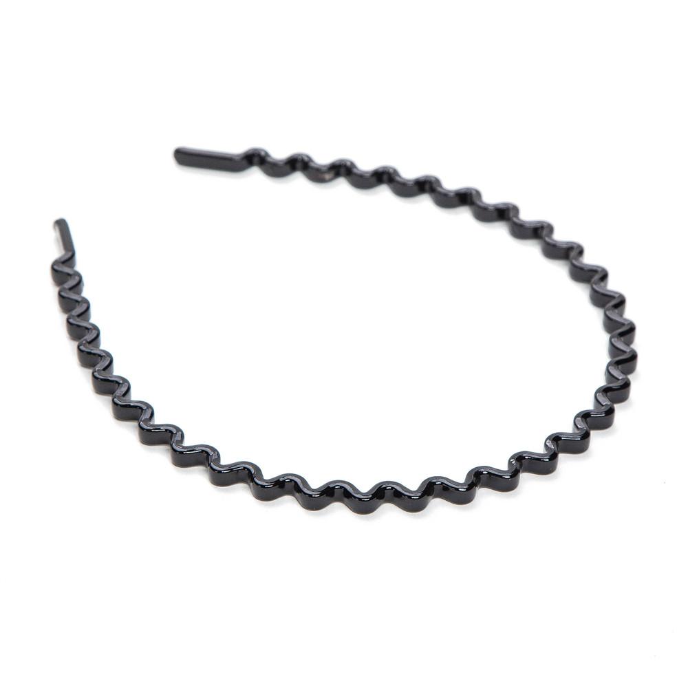 Elastic Plastic Leopard 1 pc Fashion Mens Women Unisex Black Hair Head Hoop Band Sport Headband Hairband Accessories