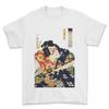 Japan Warrior T-shirt Japanese Print, Art, Toyohara Kunichika.