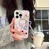 Stylish Beaded Eye Keychain Multifuntional Jewelry Fashion Bag Accessory Portable Key Holder Haloween Theme Key Ornament