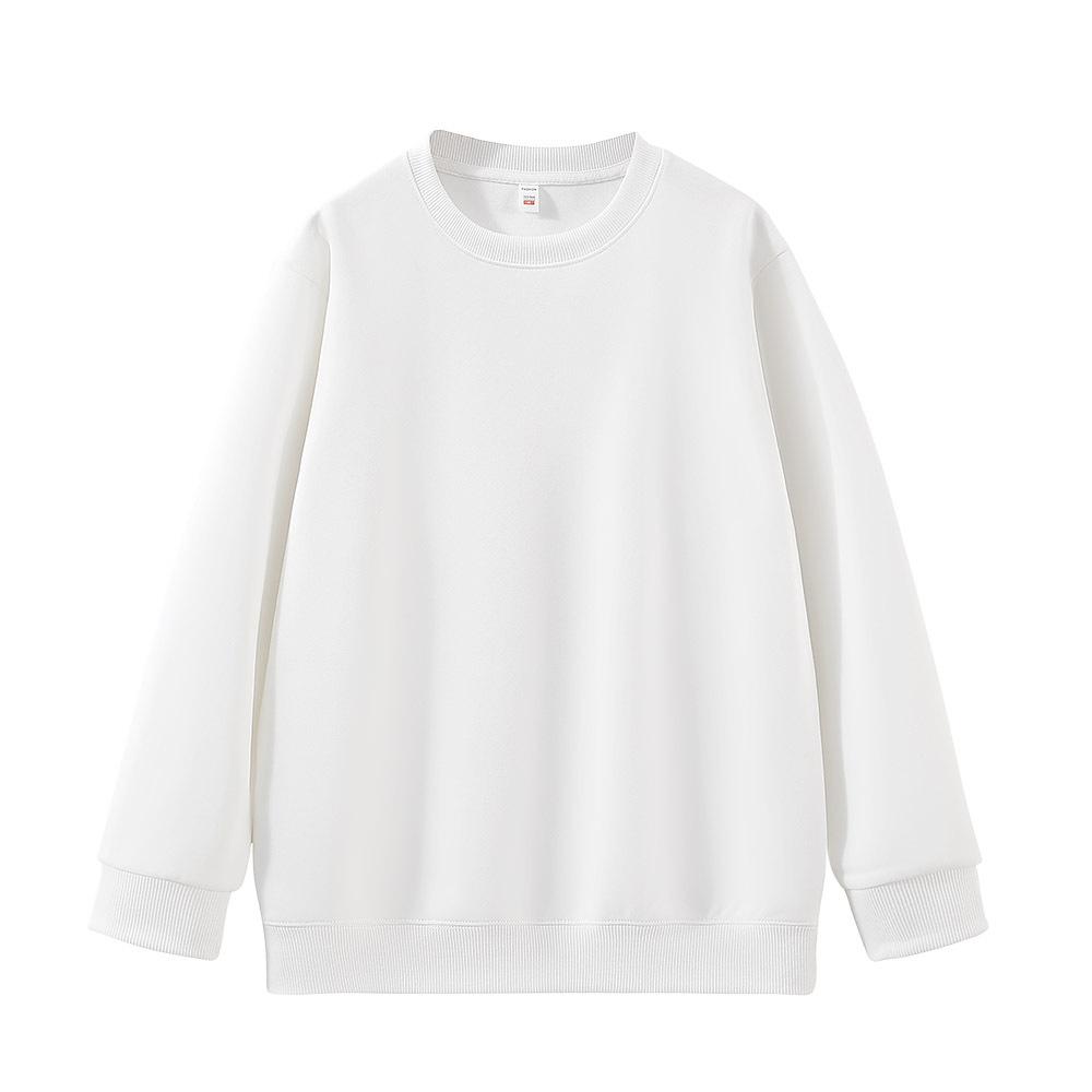 Unisex Loose Long Sleeve Crew Neck Sweatshirt For Autumn Winter