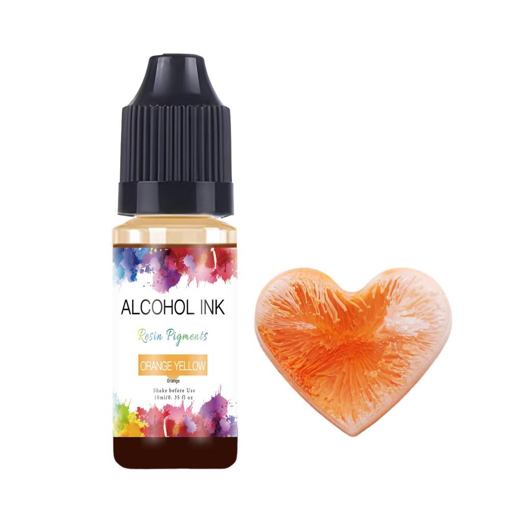 26-Color Crystal Glue Diffusion Gold & Silver 3D Alcohol Ink Pigment Set