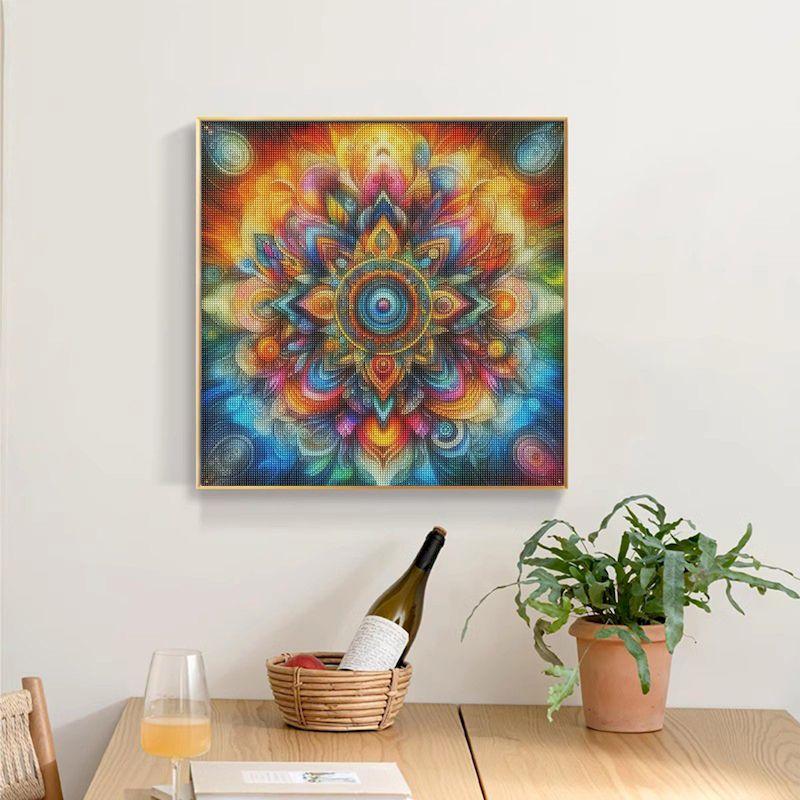 Diamond Malba Fantasy Krajina Celý Čtverec Kulatý Vrtací Mozaika Strom 5D Obrazy Pro Interiér