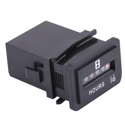 DC 6 80V Mechanical Hour Meter Gauge for Diesel Gasoline Engine Generator Motor Boat HM001