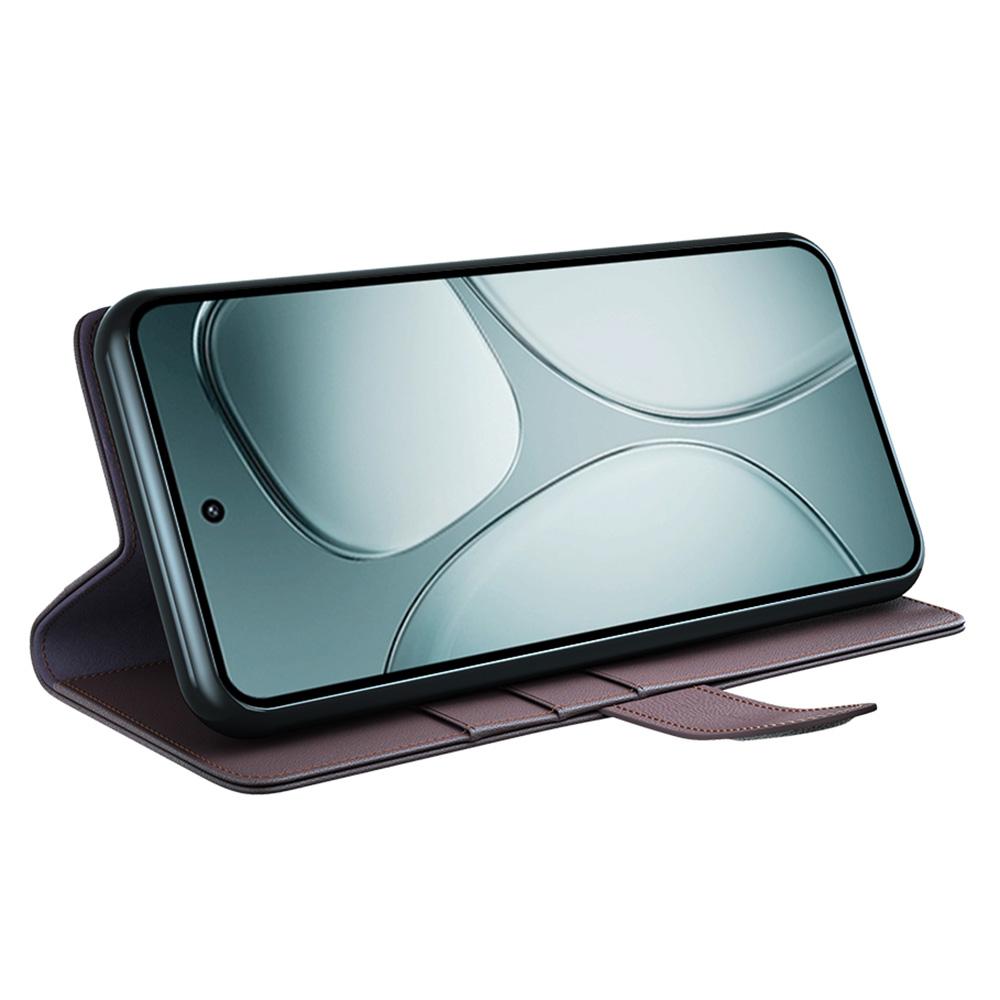 For Xiaomi 14T Case Genuine Split Leather Phone Cover with Wallet Stand