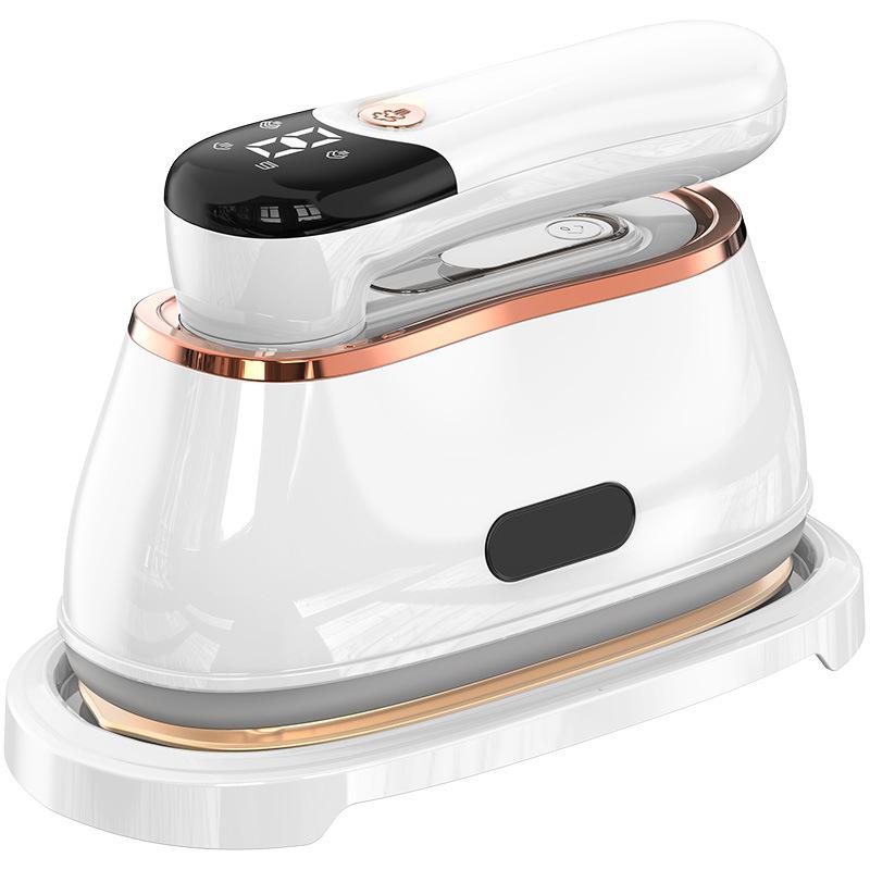 Handheld Steam Iron Foldable Garment Steamer 1200W Power Portable 4 Speed Steamer Touch Screen Rotary Electric Iron
