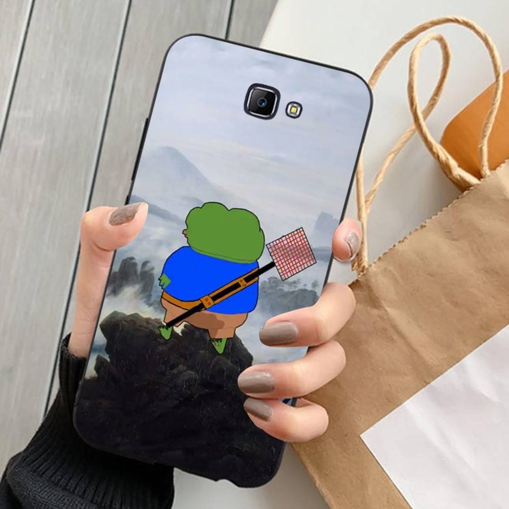 

Sad Frog Pepe Phone Case For Samsung J 7 plus 7core J7 neo J6 plus prime J6 J4 J5 Mobile Cover smJ730