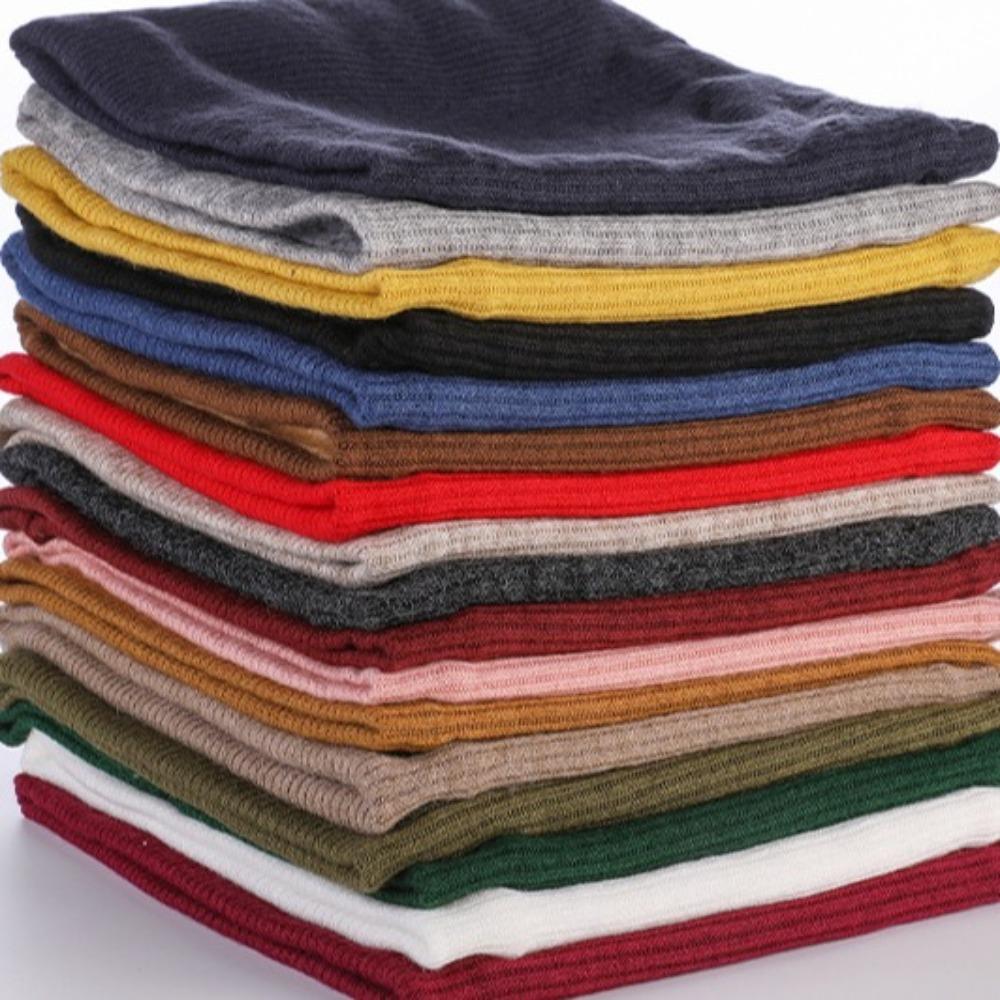 Warmer Neck Tube Knitted Scarf Double-Layer Neck Warmer Fashion Riding Mask Woman/Men