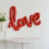 Love Heart Shaped Valentine's Day Balloon DIY Aluminum Film Aluminum Foil Balloons Large Inflatable Love Balloon Valentine's Day