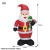 Santa Claus Inflatable Christmas Inflatables Decorations LED Lights Blow Up Yard Decorations Indoor Outdoor Garden Decorations