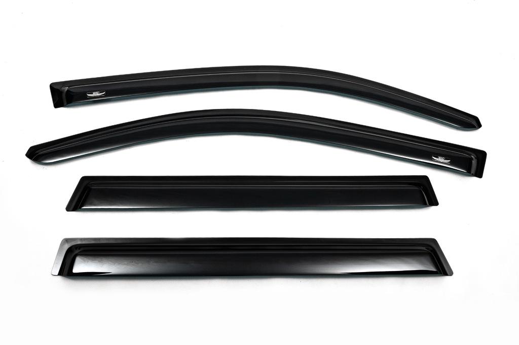 Ветровики (4 шт, HIC) для Nissan X-trail T31 2007-2014 гг