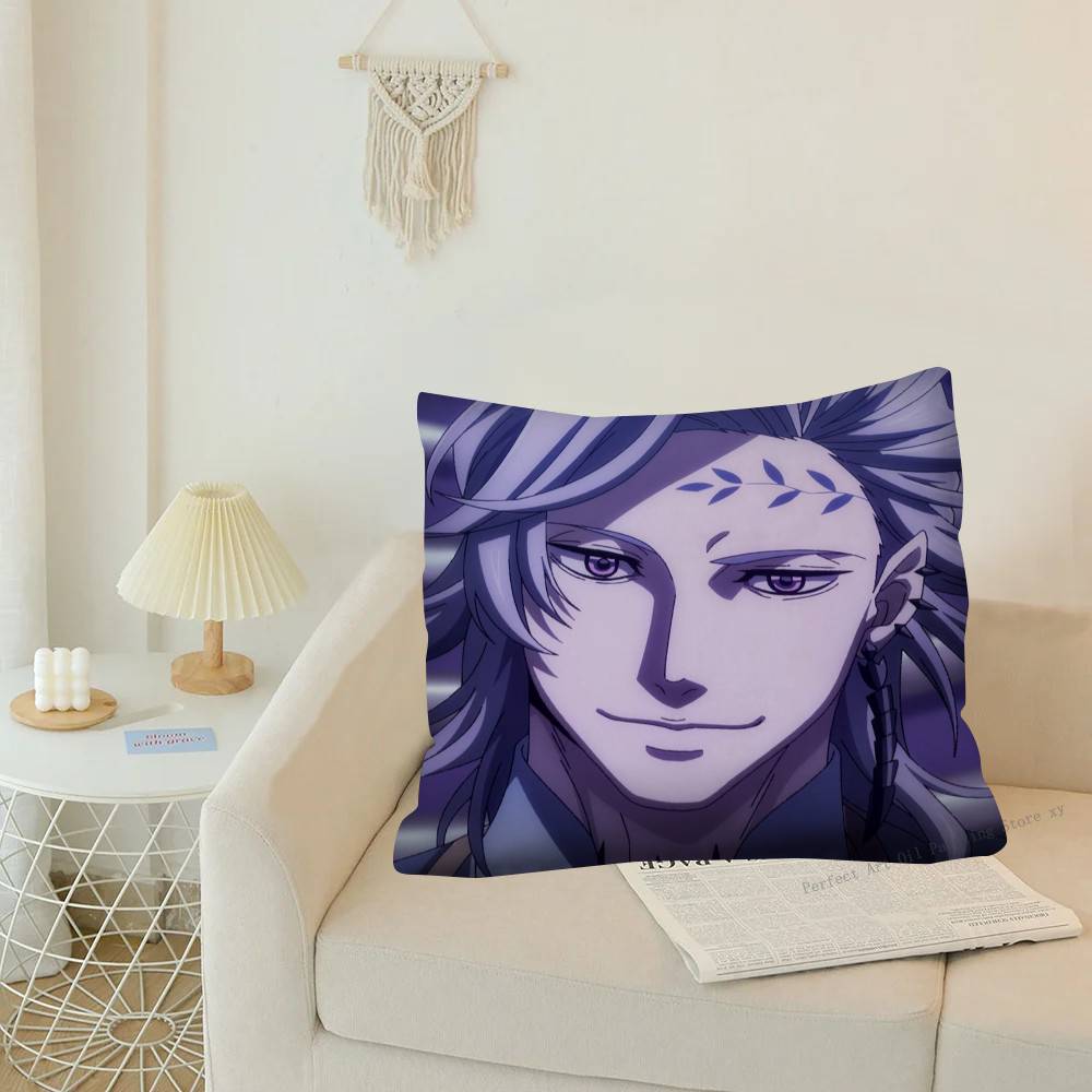 1Pc R-Record Of Ragnarok Anime Pillow Case Fashion Square Pillowcase Bedroom Sofa Room Ins Decoration Leisure