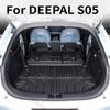 For DEEPAL S05 2025 2024 2026 Car Rear Trunk Cargo TPE Trunk Mat Floor Tray Rear Seat Backrest Pad Auto Accessories