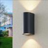 Waterproof Double Head Outdoor Wall Light for Balcony, Terrace, Garden, Doorway, and Aisle - Modern Minimalist Design