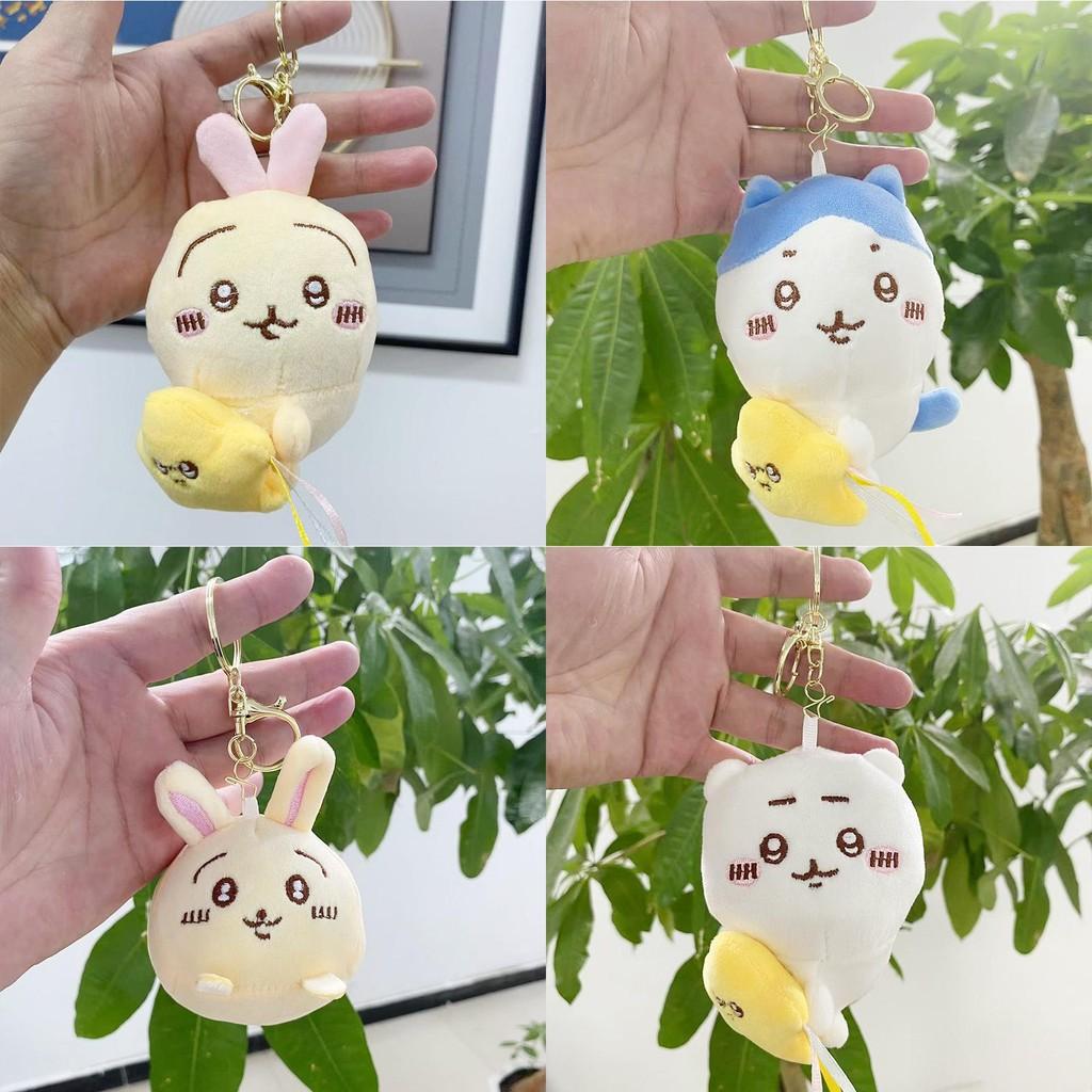 Sweet Plush Chiikawa Character Keychain Adorable Animal Design For Use Everyday