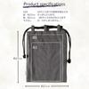 [Edo-ten] Shingen-bukuro / Gassai-bukuro, 100% Cotton, Sashiko Fabric, Drawstring Bag, Goshuin Stamp