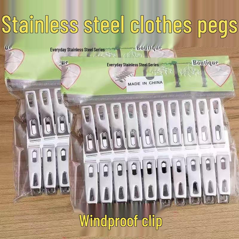 Magnetic Stainless Steel Windproof Sock Clips