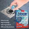 All-Purpose 24Pcs Drain Cleaning Tablets, Fast-Acting Clog Remover & Deodorizer for Kitchen Sink and Toilet Drainage Systems