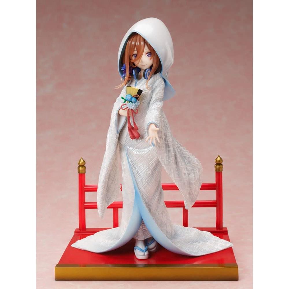 Furyu Miku Nakano Quintessential Quintuplets 1/7 Scale Figure White Kimono