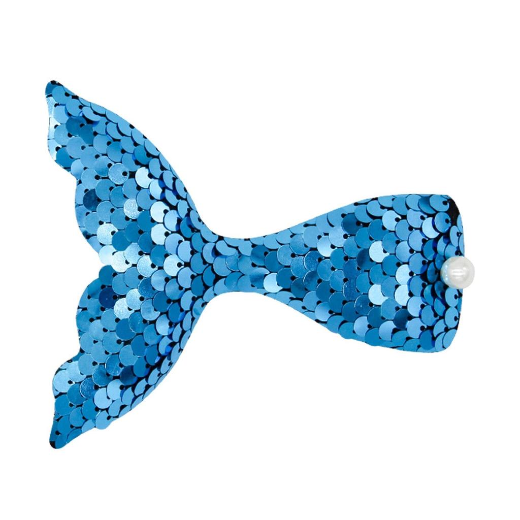 New Fashion Kids Sirena Forcine Cartoon Coda di pesce Paillettes Fermaglio per capelli per ragazze Accessori per capelli per bambini