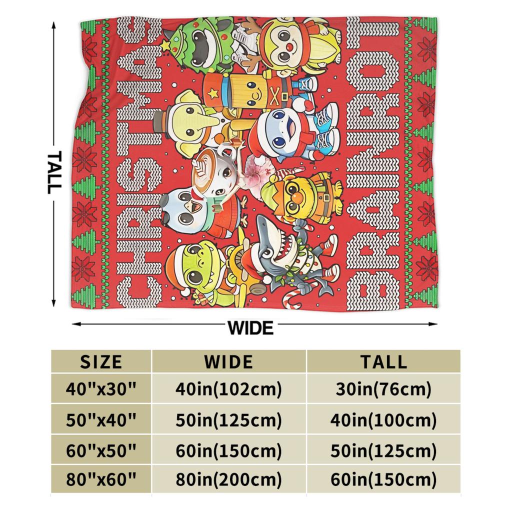 Soft Warm Blankets Travel Office Funny Christmas Italian Brain Rot Italian Brainrot For Couch Chair Print Sofa Bed Cover