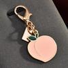 Exquisite High-End Fruit Vegetable Series Keychains For Women Bag Pendant Charm Car Keyring Jewelry Gift Decoration Accessories