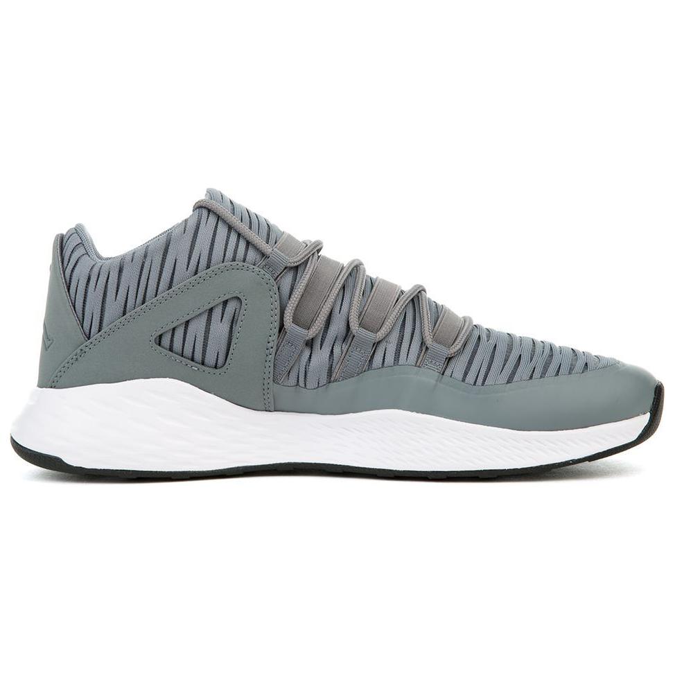 Jordan Formula 23 Lightweight Shock Absorption Slip Resistant Durable Low Top Lifestyle Shoes Men Sneaker Gray White 919724-004