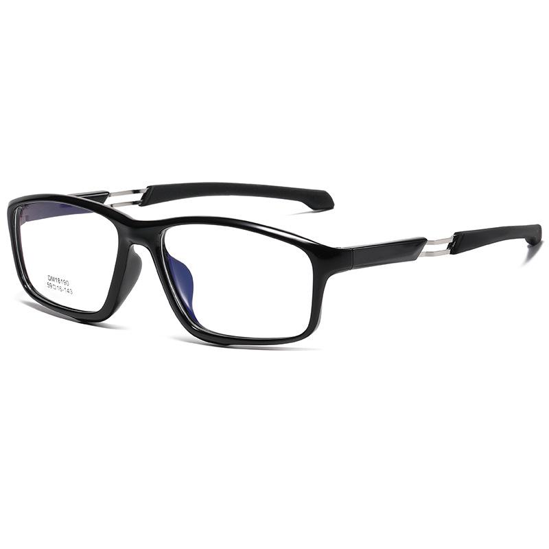 TR Outdoor Cycling Goggles with Silicone Sleeves for Men & Women - Square Myopia Sports Glasses