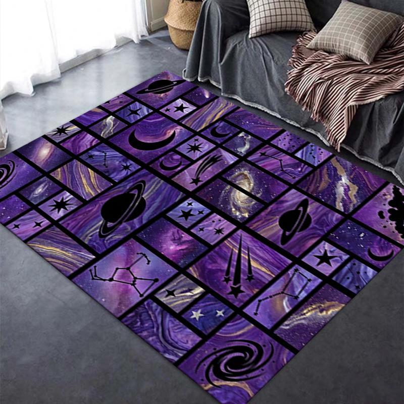 2025 New Space Carpet Rug for Living Room Bedroom Home Sofa Decoration,Kids play Non-slip Floor Mat159