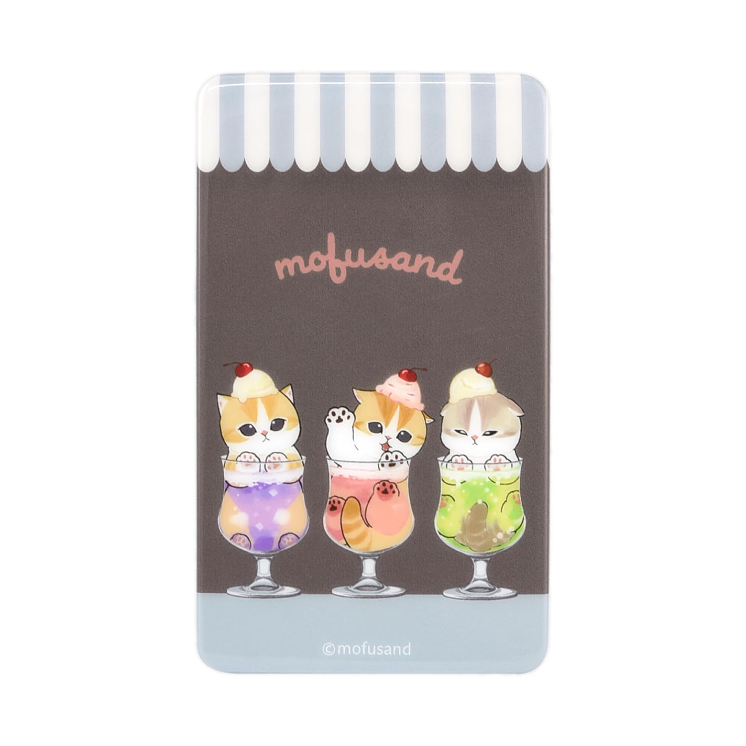 Gourmandise mofusand Cool Premium Cream Soda Cat MOFU-75A