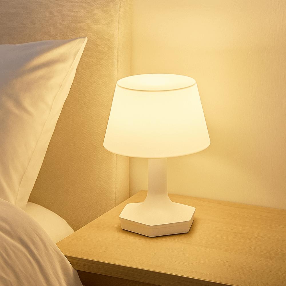 Led Eye Protection Table Lamp Usb Rechargeable 2-Color Switch Reading Lamp Bedroom Study Decoration Table Lamp Bedside Lamp