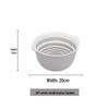 Six-Piece Double Layer Vegetable Washing Basin & Colander Set - Kitchen & Living Room Wash Basket