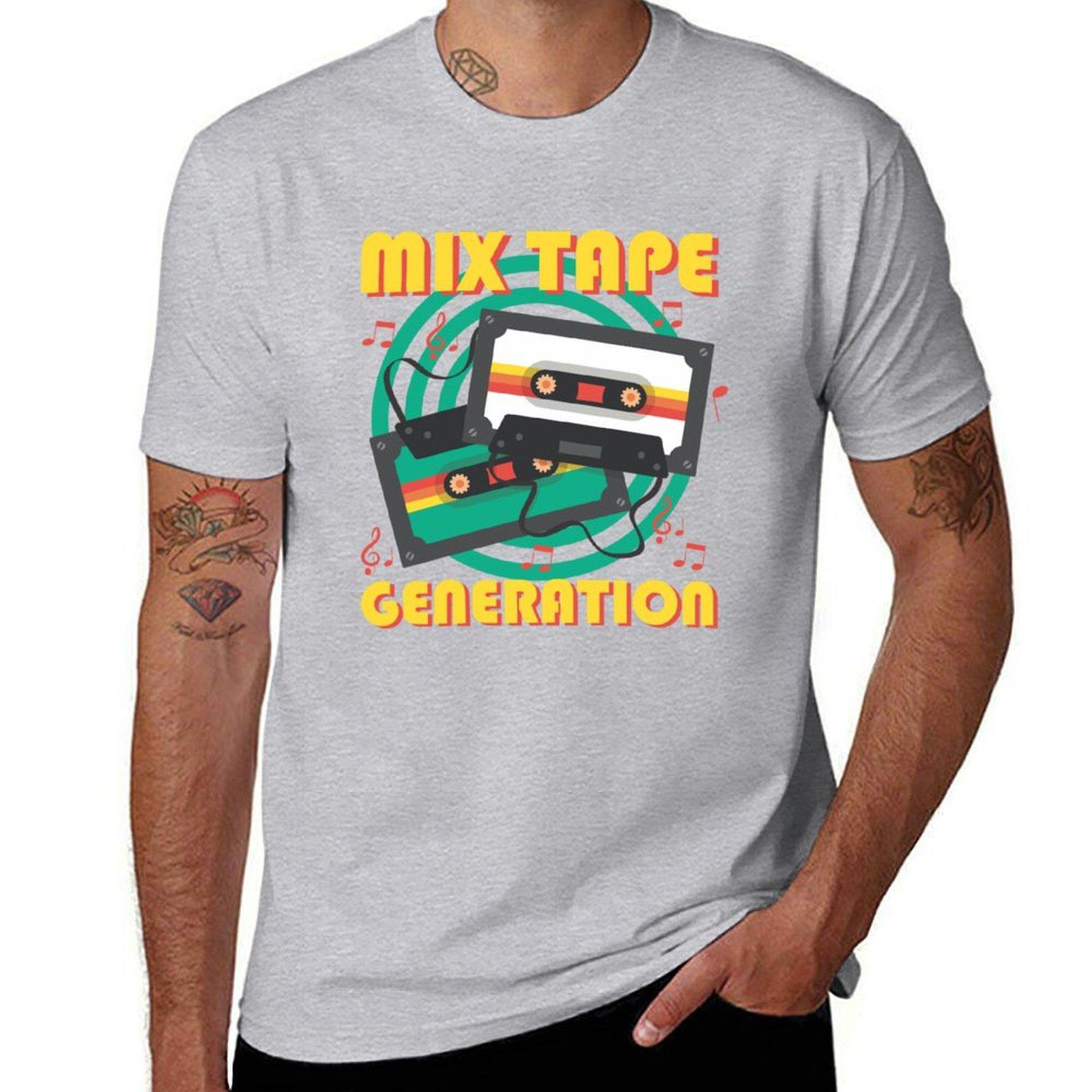 

80s Retro Cassette Vintage Tshirt tops graphics Aesthetic clothing cute tops mens graphic tshirts S