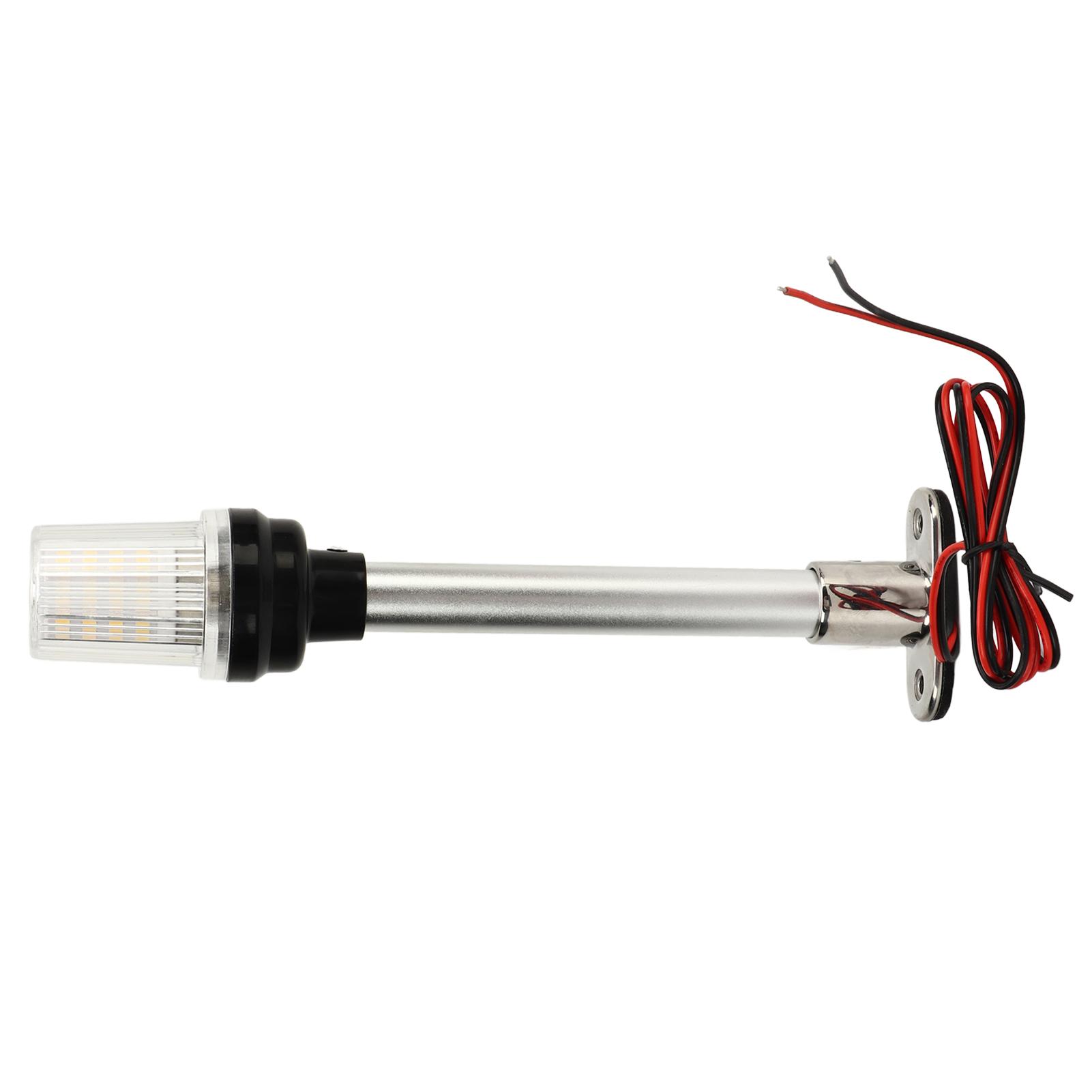 

10-дюймовый лодочный якорный фонарь Polygon 360 градусов всесторонний светодиодный кормовой фонарь для морских яхт