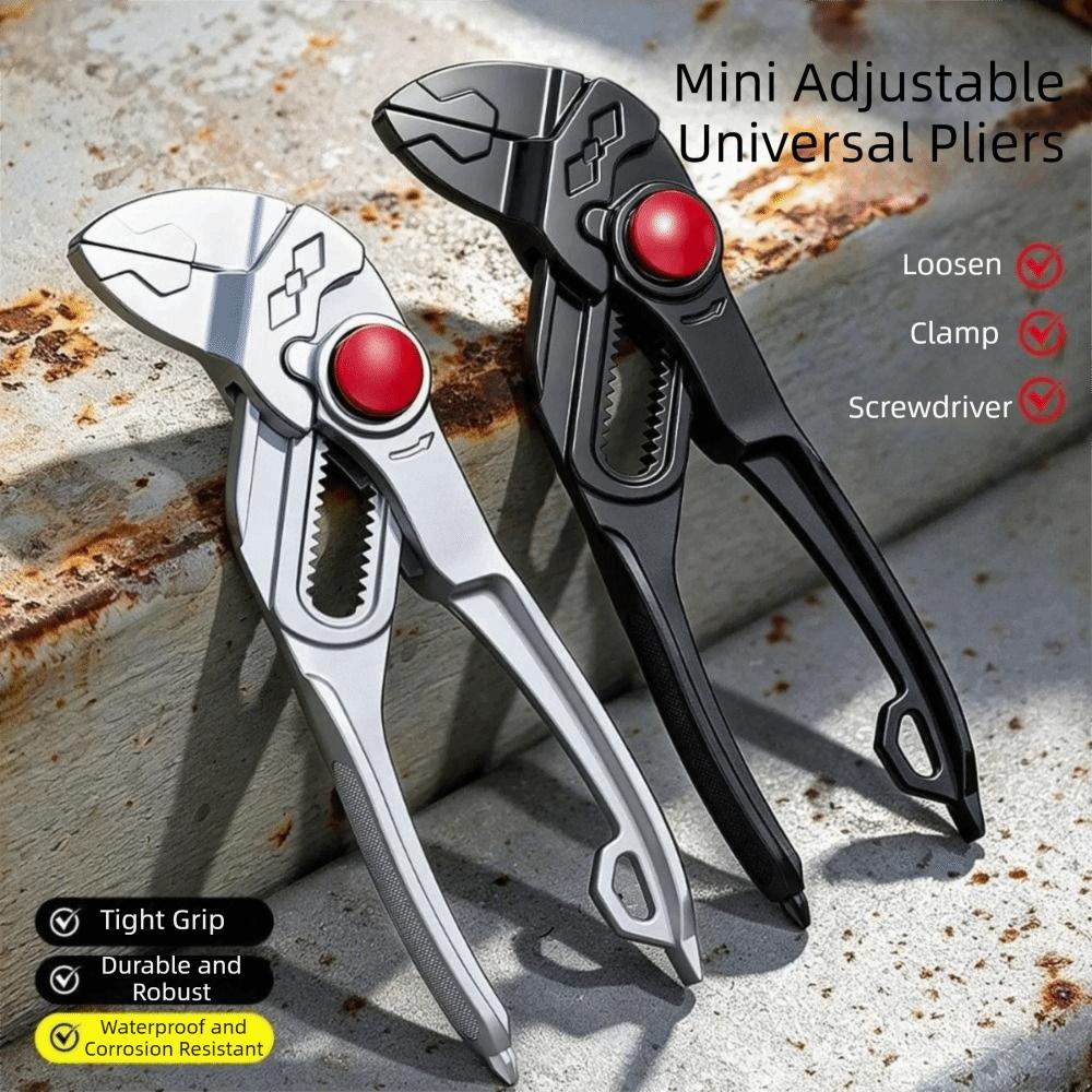 Industrial Grade Water Pump Pliers Thickened Portable Multifunctional Tool High Hardness Reinforced Maintenance Tool Repair